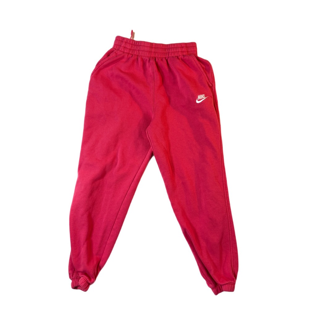 Nike Jogger‎ Pants Womens M Hot Pink Club Fleece Athleisure Sporty